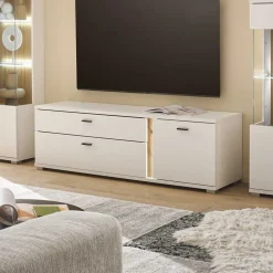 TV Lowboard mit LED Beleuchtung - Racelyn