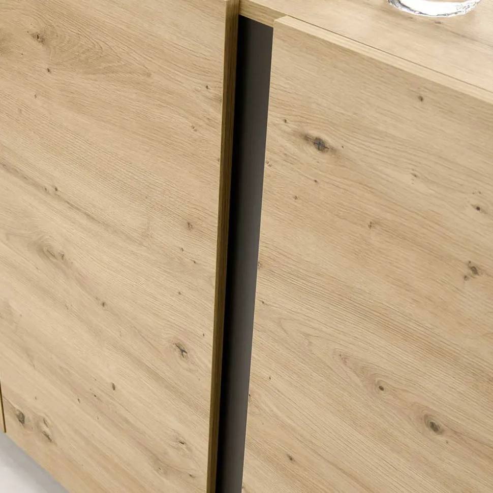 TV Lowboard mit Sockelgestell - 188 cm breit - Lairian