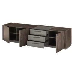 TV Lowboard und Wandregal Set - Mundo (zweiteilig)