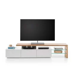 TV Tisch Heaven in Weiß