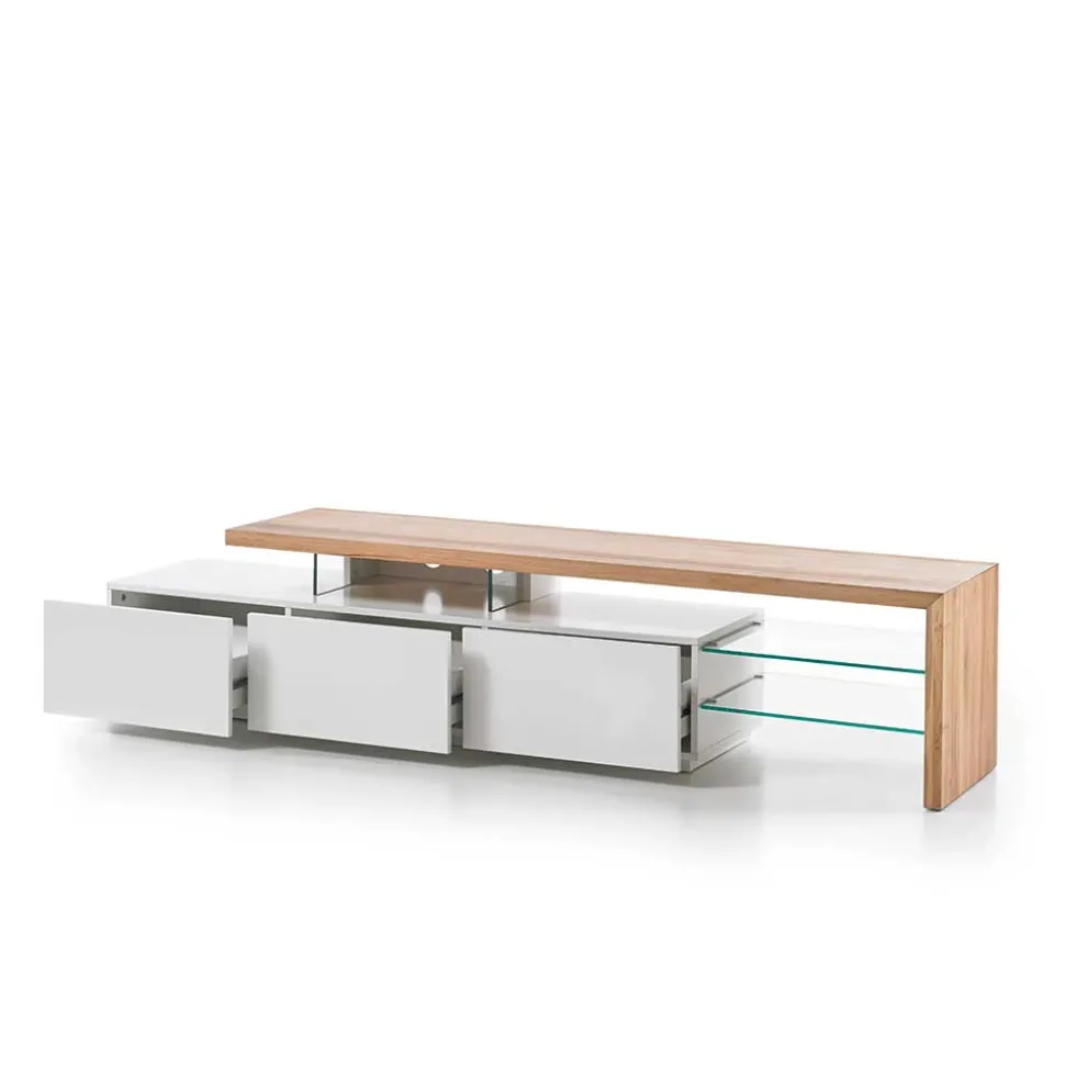 TV Tisch Heaven in Weiß