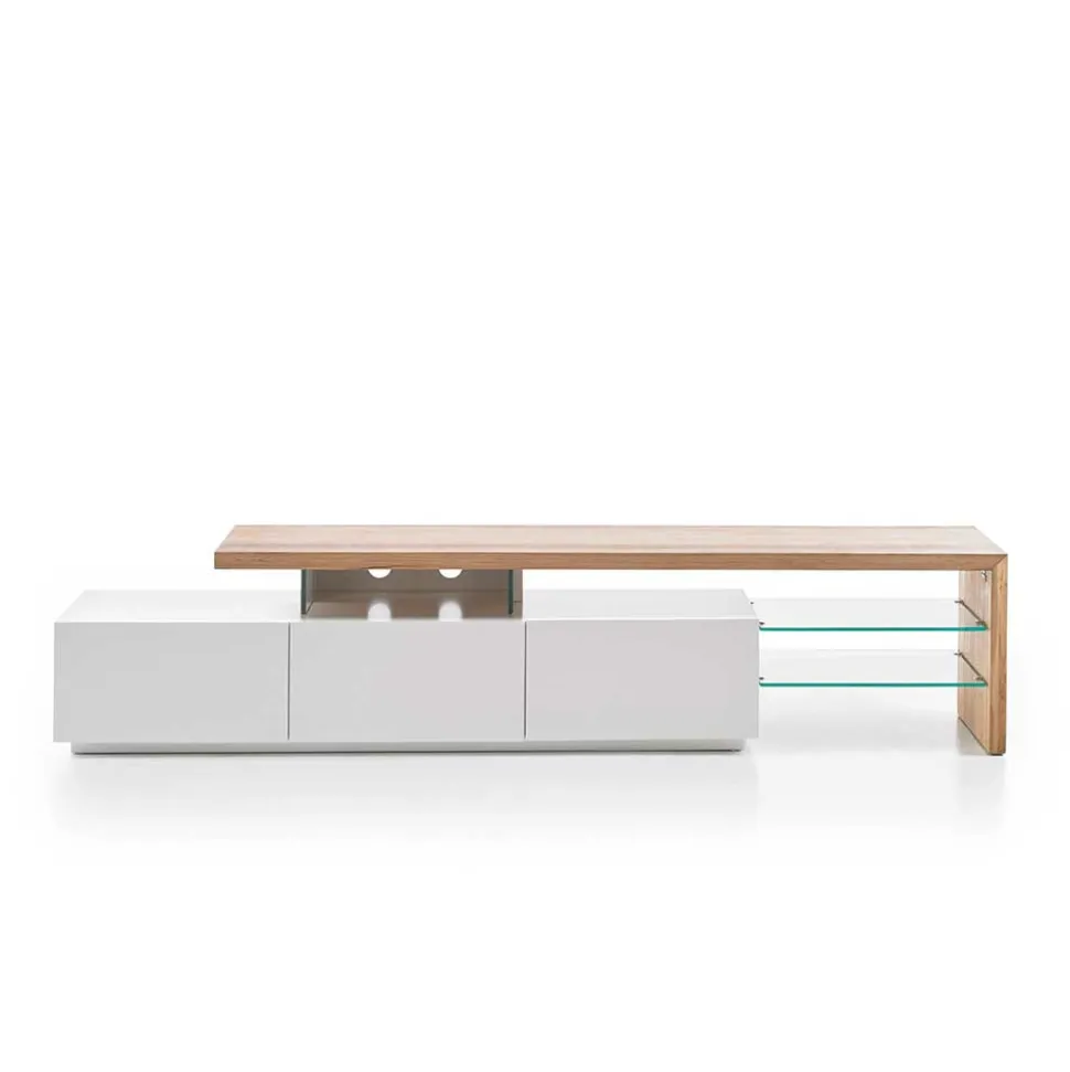 TV Tisch Heaven in Weiß