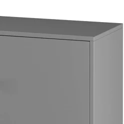 TV Unterschrank in Grau mit Schwarz - Lagista