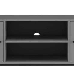 TV Unterschrank in Grau mit Schwarz - Lagista