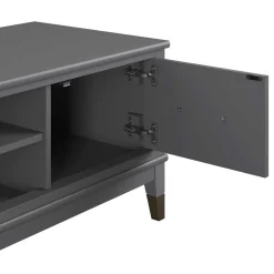 TV Unterschrank in Grau und Gold - Tamila