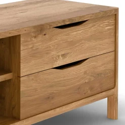 TV Unterschrank mit vier Fächern und zwei Schubladen - Laida