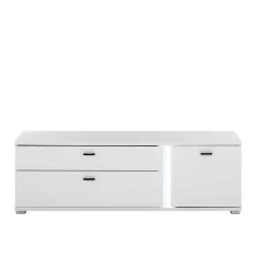 TV Wohnwand beleuchtet Möbelset - Tirol (dreiteilig)