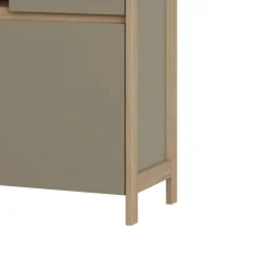 TV Wohnwand in Eukalyptus und Eiche Optik - Promo (dreiteilig)