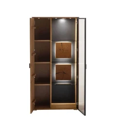 TV Wohnwand in Wildeiche teilmassiv - Drinidad (dreiteilig)