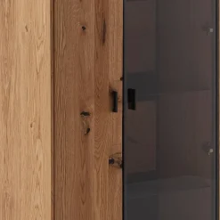 TV Wohnwand in Wildeiche teilmassiv - Drinidad (dreiteilig)