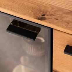 TV Wohnwand in Wildeiche teilmassiv - Drinidad (dreiteilig)