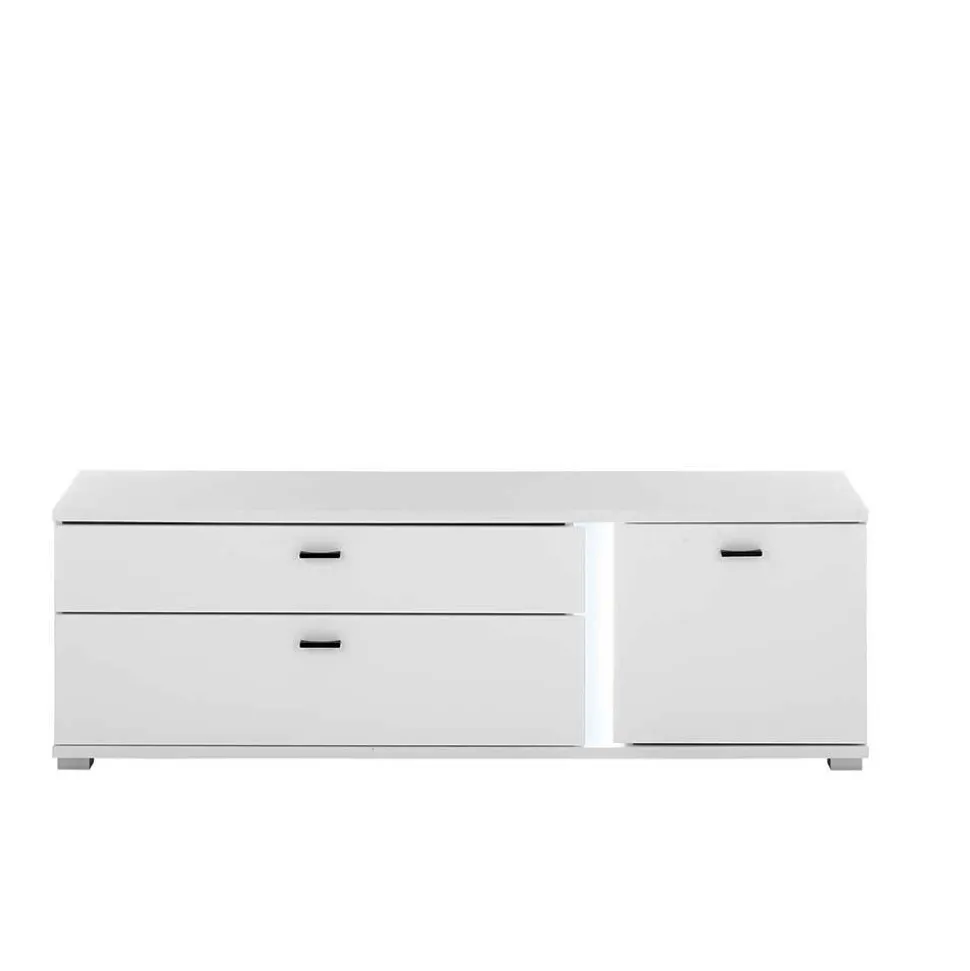 TV Wohnwand Kombi mit Licht - Tirol (dreiteilig)