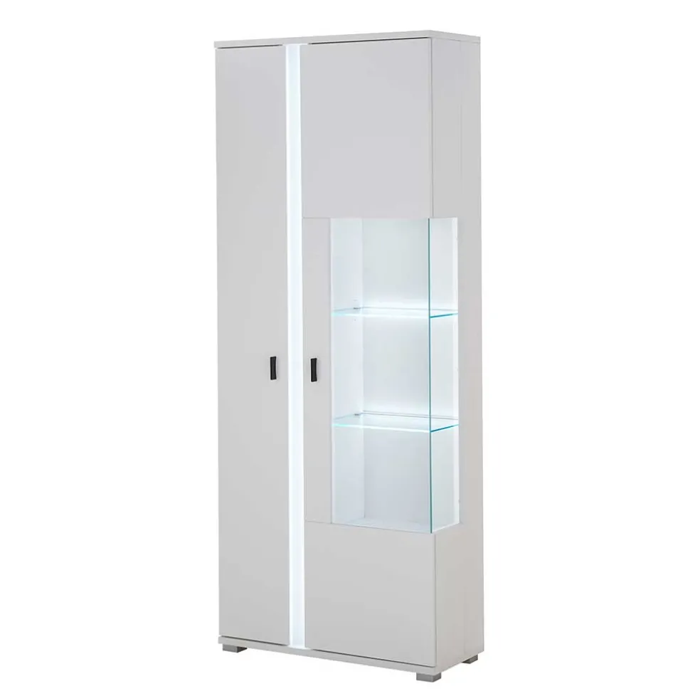 TV Wohnwand Kombi mit Licht - Tirol (dreiteilig)