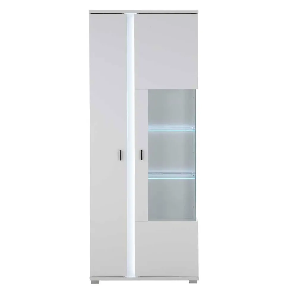 TV Wohnwand Kombi mit Licht - Tirol (dreiteilig)