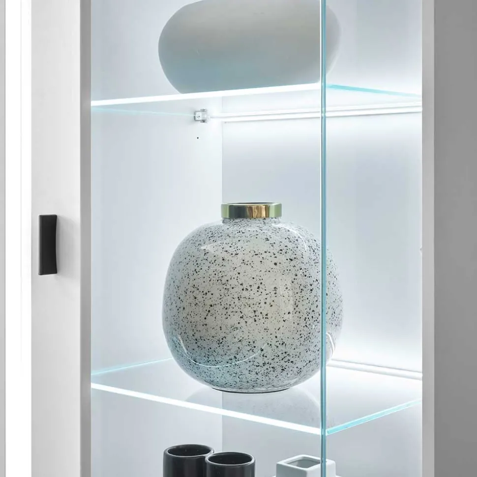 TV Wohnwand Kombi mit Licht - Tirol (dreiteilig)