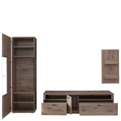 TV Wohnwand Kombination Set - Comrinaca (dreiteilig)