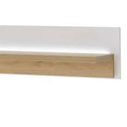 TV Wohnwand Möbelkombi mit LED - Racelyn (vierteilig)