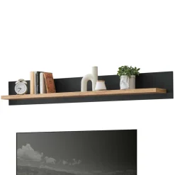 TV Wohnwandmöbel 297 cm breit - Lionel (vierteilig)