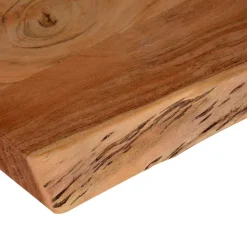 U-Fuß Tisch mit natürlicher Baumkante - Puzian