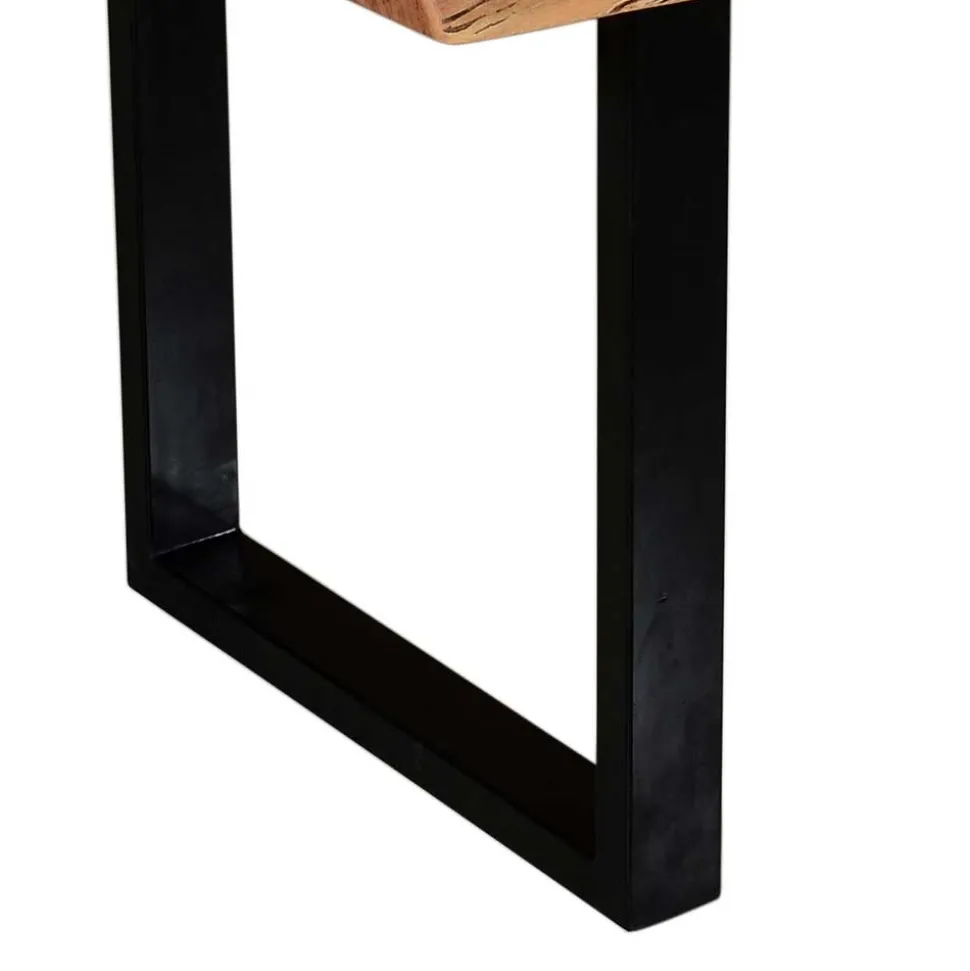 U-Fuß Tisch mit natürlicher Baumkante - Puzian