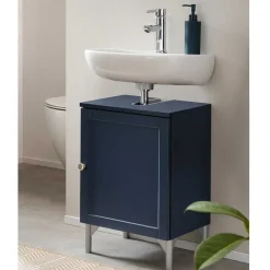 Unterbeckenschrank in Dunkelblau - Canyon