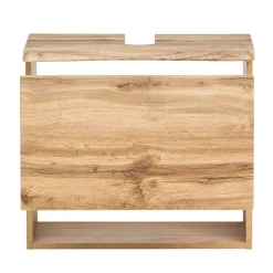 Unterbeckenschrank mit Baumkante Holzdekor - Tofias