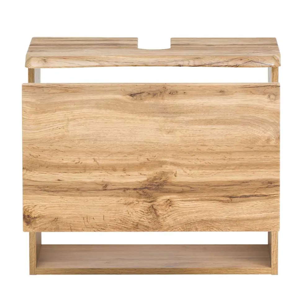 Unterbeckenschrank mit Baumkante Holzdekor - Tofias