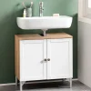 Unterbeckenschrank mit Doppeltür im Landhausstil - Traciana