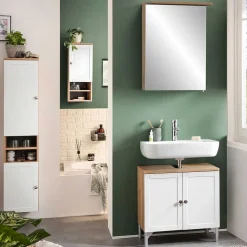 Unterbeckenschrank mit Doppeltür im Landhausstil - Traciana