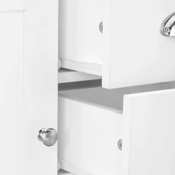 Unterbeckenschrank mit drei Schubladen & Tür - Gorgona