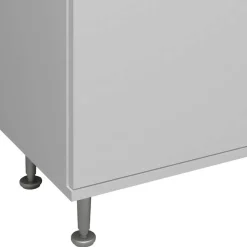 Unterbeckenschrank mit Tür und drei Schubladen - Huanga