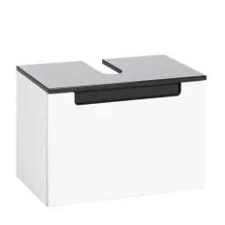 Unterbeckenschrank Tymos in Weiß