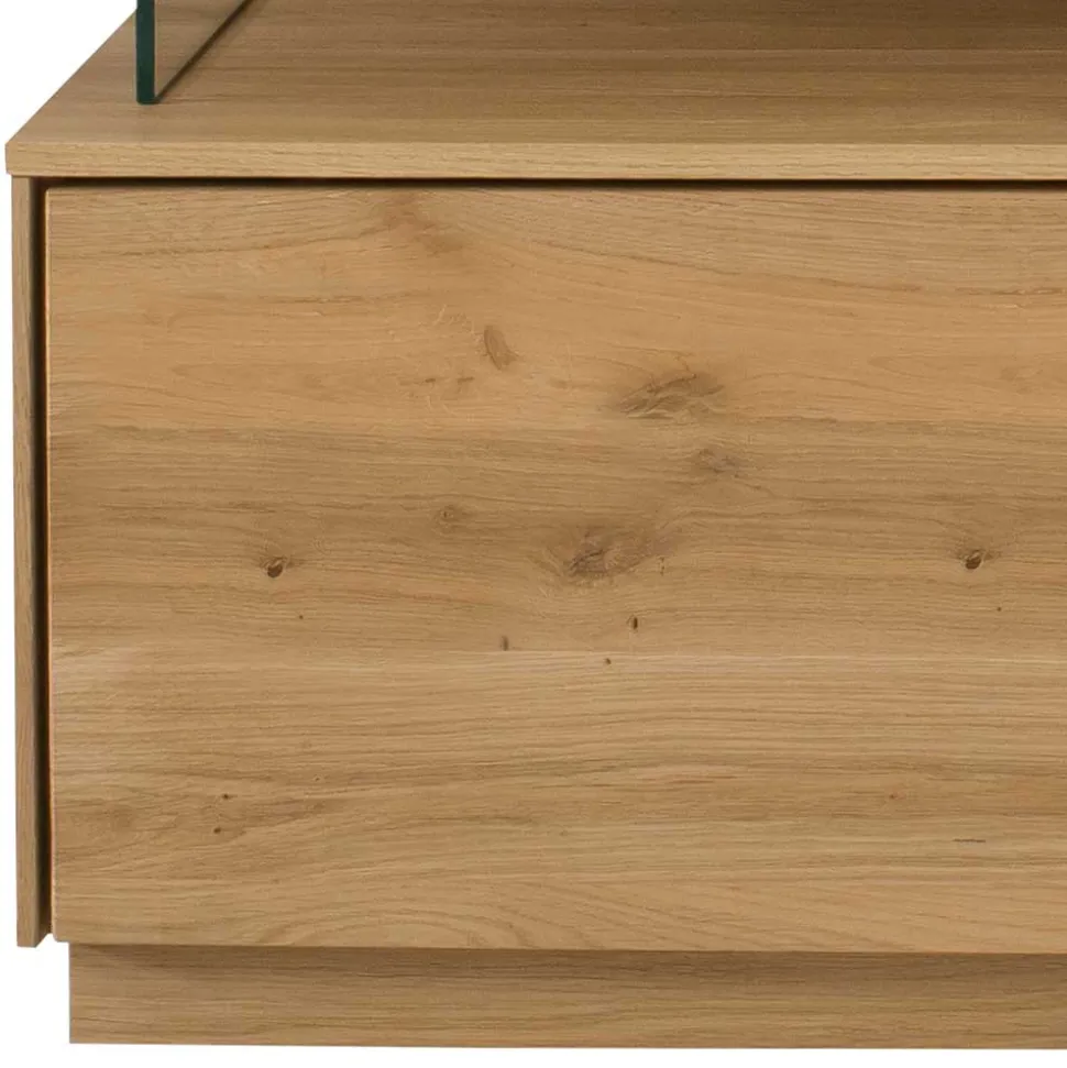 Unterschrank Fernseher aus Wildeiche Massivholz - Obinson