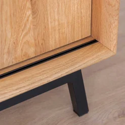 Unterschrank für Fernseher mit Schiebetüren - Fabiella