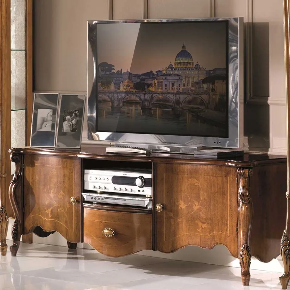Unterschrank für Fernseher in italienischem Design - Carlenna