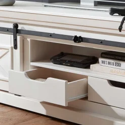 Unterschrank für TV mit Schiebetür - Kuito