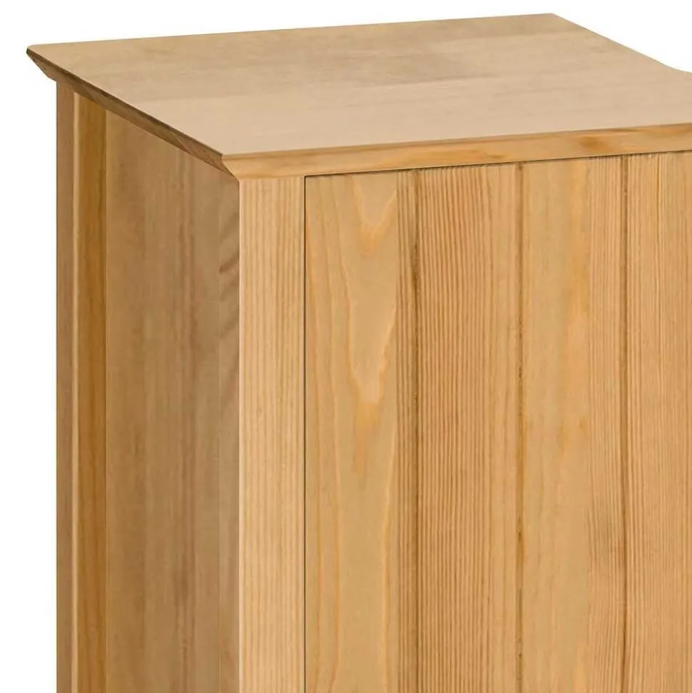 Unterschrank fürs Waschbecken aus Holz Kiefer - Akzinad