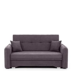 Velours Couch in Mauve mit Federkern - Speccia
