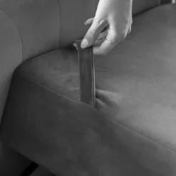 Velours Schlafcouch in Dunkelgrün - Venturian