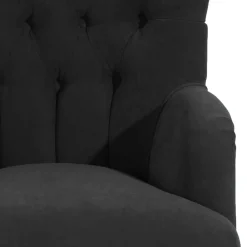 Velours-Polstersessel im Vintage Design - Fayeowa