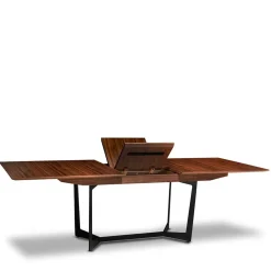 Verlängerbarer Esstisch mit Auszug Butterfly - Eldrida