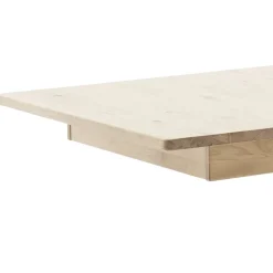 Verlängerbarer Esszimmertisch teilmassiv - Losiamos