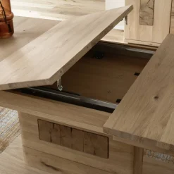 Verlängerbarer Esszimmertisch teilmassiv - Losiamos