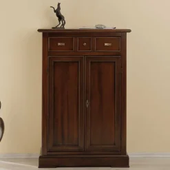 Vertiko Kommode in Walnussfarben Antik - Istefanio