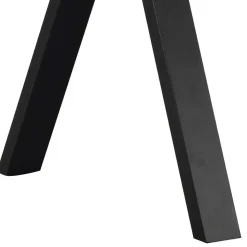 V-Fuß Esstisch in Schwarz - Hungaro