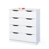 Vielzweck Kommode Danjala mit 8 Schubladen