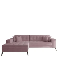 Viersitzer Funktionssofa in Hellrosa - Tribial