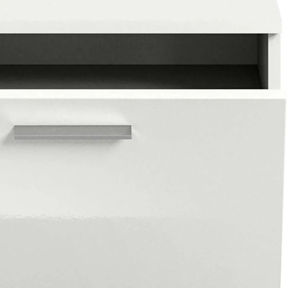 Vierteilige Garderobenkombination in Weiß - Rugova