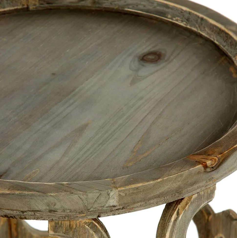 Vintage Beistelltisch aus Tanne Massivholz - Pietras