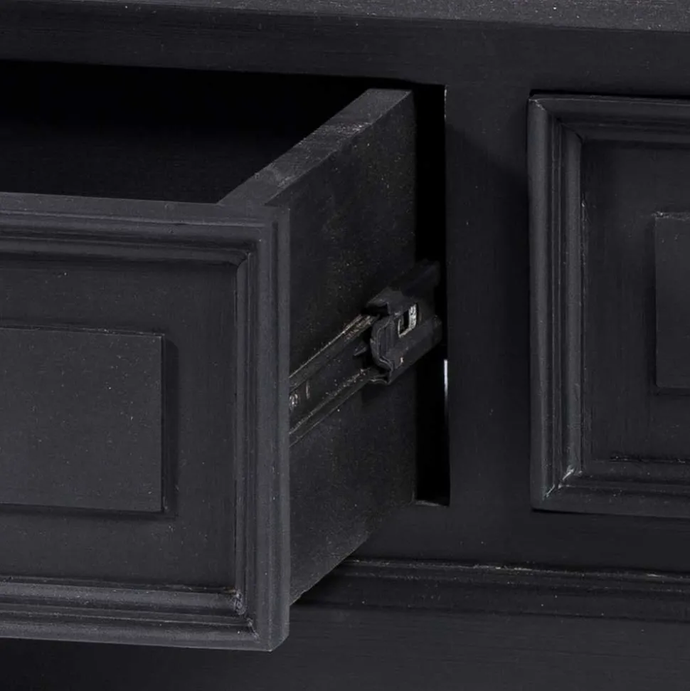 Vintage Couchtisch mit Schubladen & Ablage - Niovan